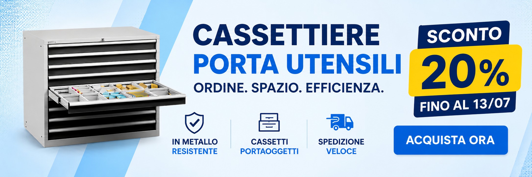 Armadi a cassetti metallo